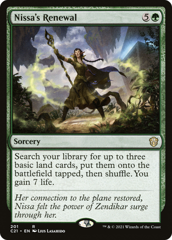 Nissa's Renewal [Commander 2021] - The Mythic Store | 24h Order Processing