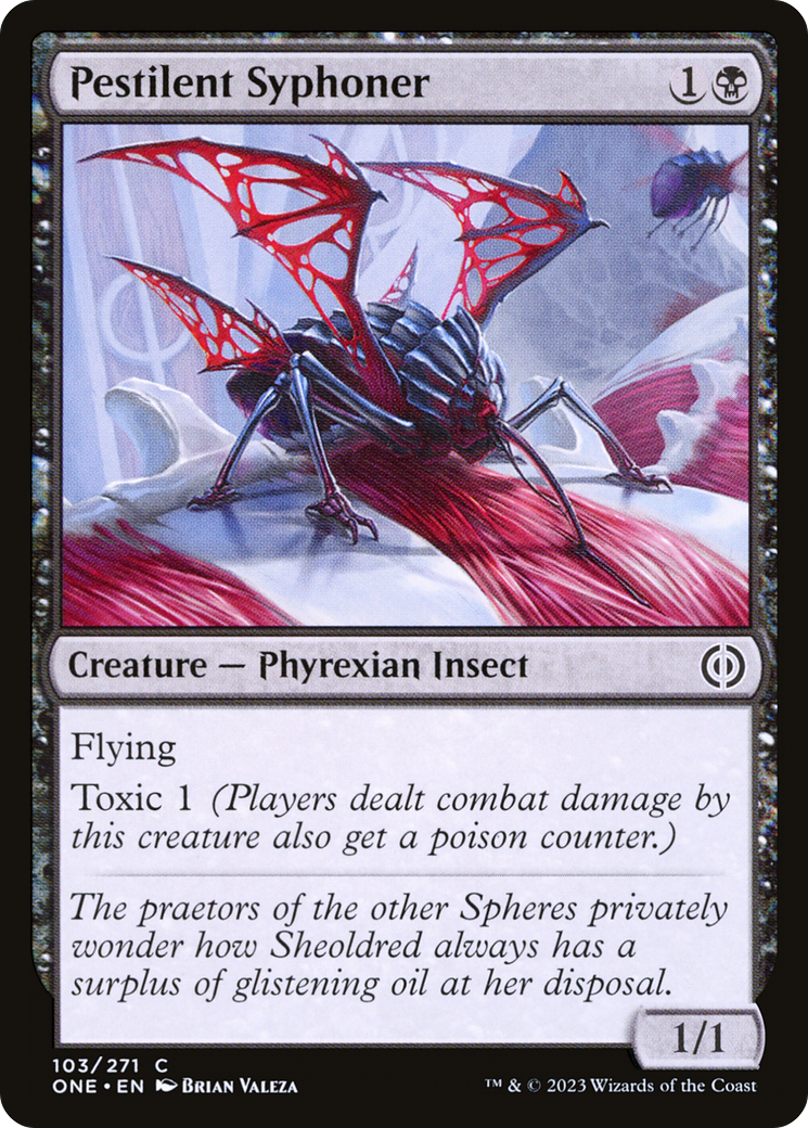 Pestilent Syphoner [Phyrexia: All Will Be One] - The Mythic Store | 24h Order Processing