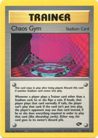 Chaos Gym (102/132) [Gym Challenge Unlimited] - The Mythic Store | 24h Order Processing