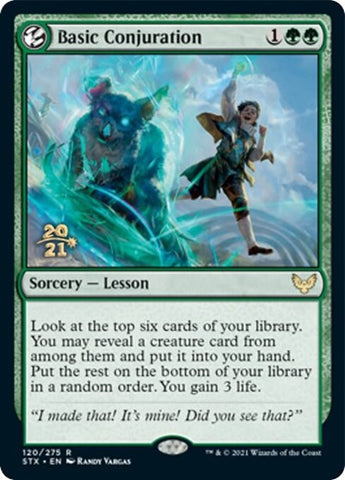 Basic Conjuration [Strixhaven: School of Mages Prerelease Promos] - The Mythic Store | 24h Order Processing