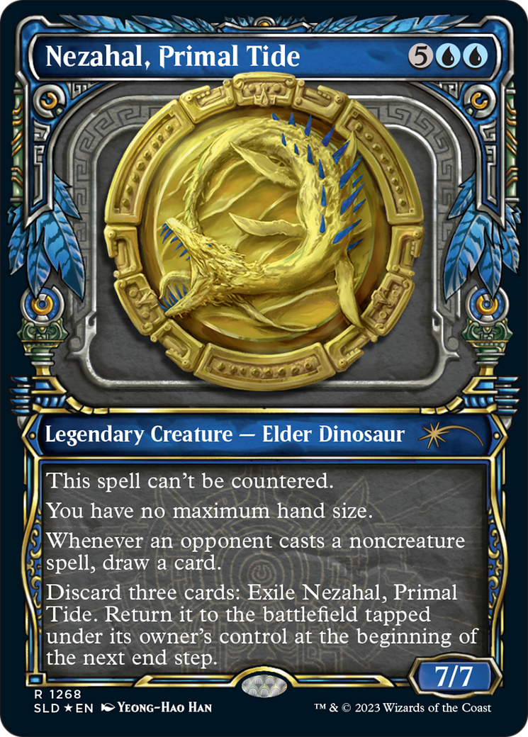 Nezahal, Primal Tide (Halo Foil) [Secret Lair Drop Series] - The Mythic Store | 24h Order Processing