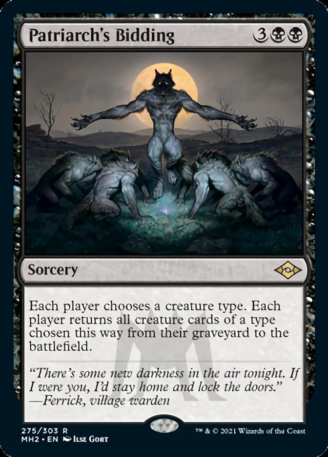 Patriarch's Bidding (Foil Etched) [Modern Horizons 2] - The Mythic Store | 24h Order Processing