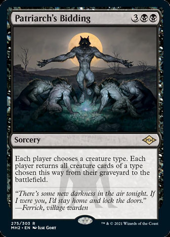 Patriarch's Bidding (Foil Etched) [Modern Horizons 2] - The Mythic Store | 24h Order Processing