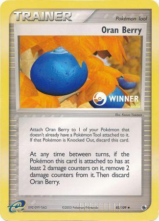 Oran Berry (85/109) (Jumbo Card) [EX: Ruby & Sapphire] - The Mythic Store | 24h Order Processing