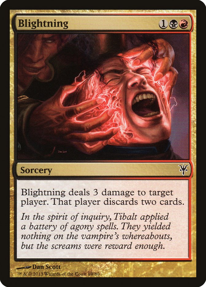 Blightning [Duel Decks: Sorin vs. Tibalt] - The Mythic Store | 24h Order Processing