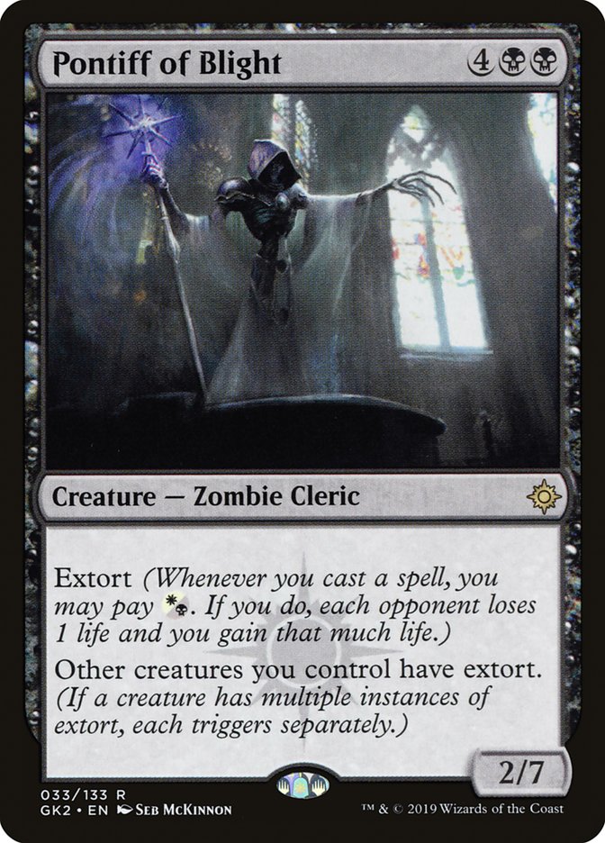 Pontiff of Blight [Ravnica Allegiance Guild Kit] - The Mythic Store | 24h Order Processing