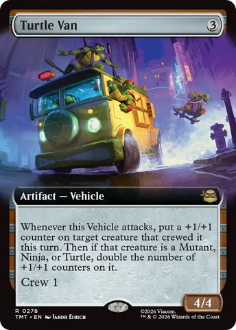 Turtle Van (Extended Art) [Teenage Mutant Ninja Turtles] - The Mythic Store | 24h Order Processing
