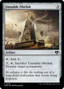 Unstable Obelisk [Commander Masters] - The Mythic Store | 24h Order Processing