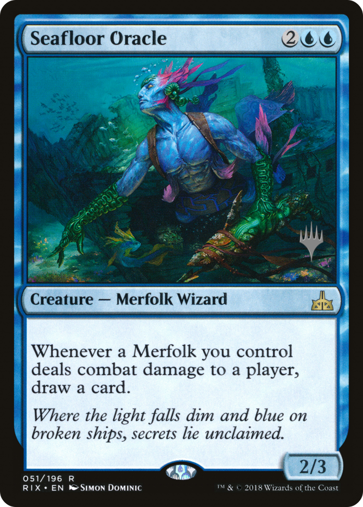 Seafloor Oracle (Promo Pack) [Rivals of Ixalan Promos] - The Mythic Store | 24h Order Processing