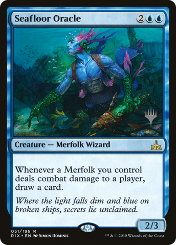 Seafloor Oracle (Promo Pack) [Rivals of Ixalan Promos] - The Mythic Store | 24h Order Processing