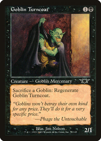Goblin Turncoat [Legions] - The Mythic Store | 24h Order Processing