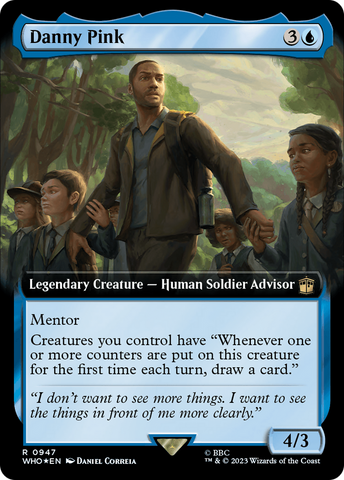 Danny Pink (Extended Art) (Surge Foil) [Doctor Who] - The Mythic Store | 24h Order Processing