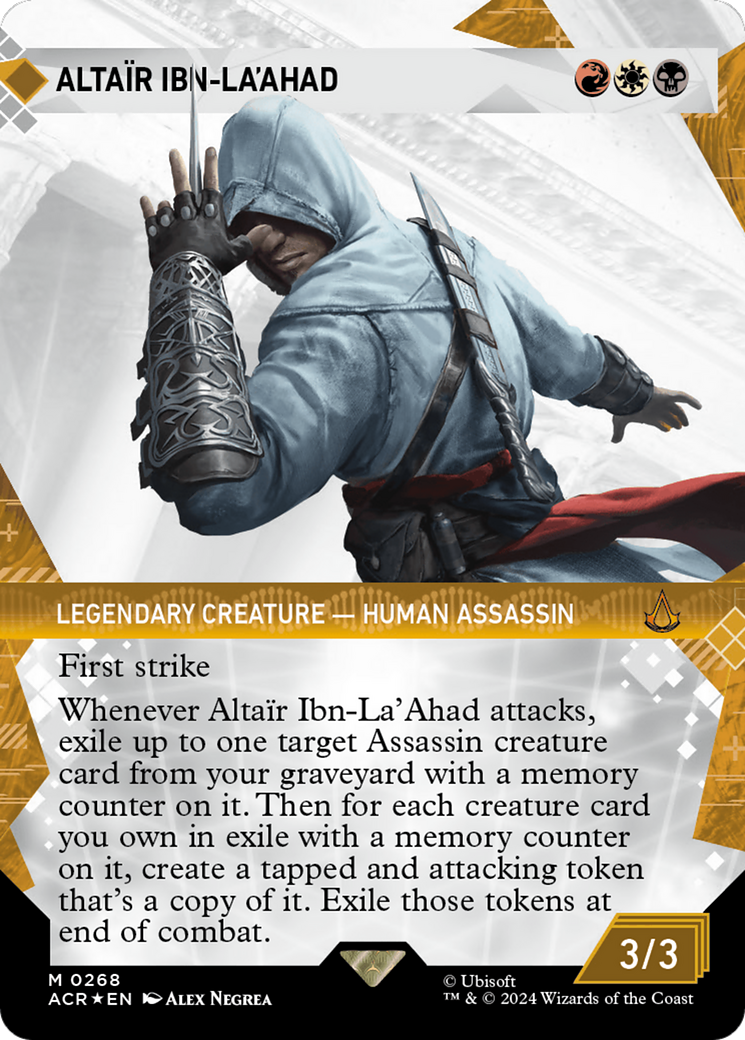 Altair Ibn-La'Ahad (Showcase) (Textured Foil) [Assassin's Creed] - The Mythic Store | 24h Order Processing