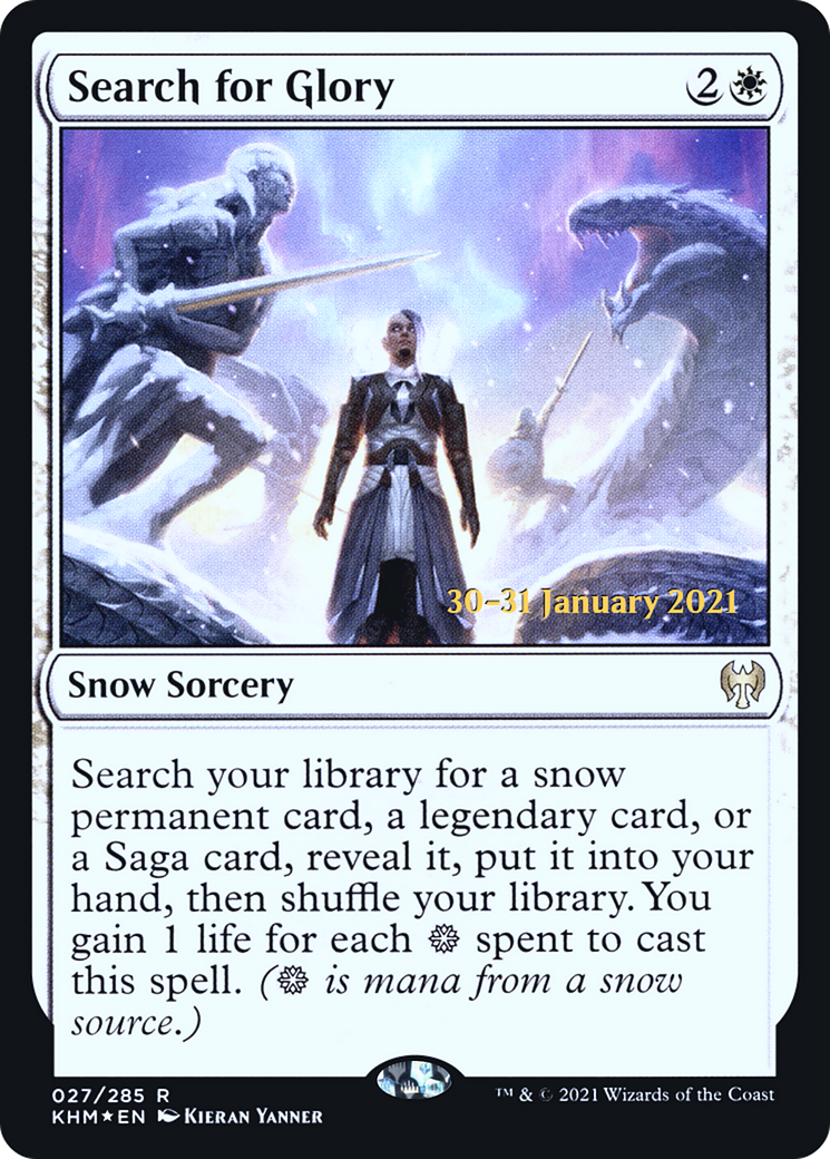 Search for Glory [Kaldheim Prerelease Promos] - The Mythic Store | 24h Order Processing