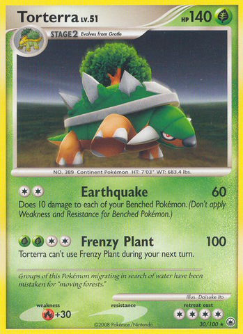 Torterra (30/100) [Diamond & Pearl: Majestic Dawn] - The Mythic Store | 24h Order Processing
