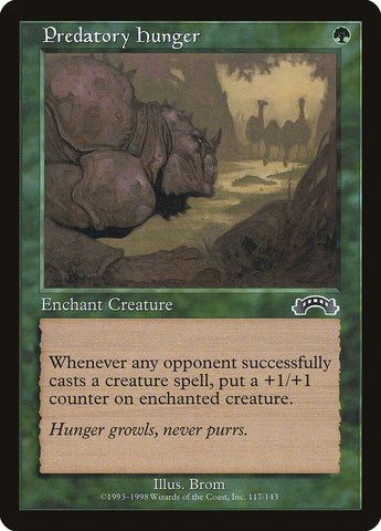Predatory Hunger [Exodus] - The Mythic Store | 24h Order Processing
