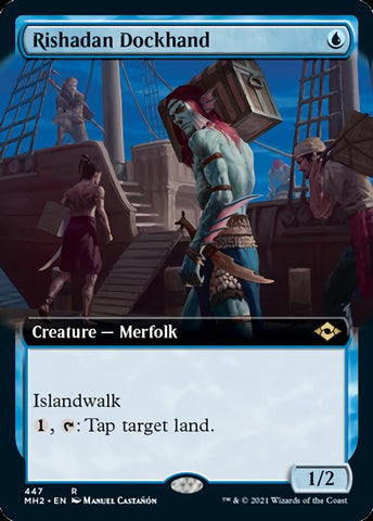 Rishadan Dockhand (Extended Art) [Modern Horizons 2] - The Mythic Store | 24h Order Processing
