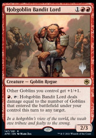 Hobgoblin Bandit Lord (Promo Pack) [Dungeons & Dragons: Adventures in the Forgotten Realms Promos] - The Mythic Store | 24h Order Processing