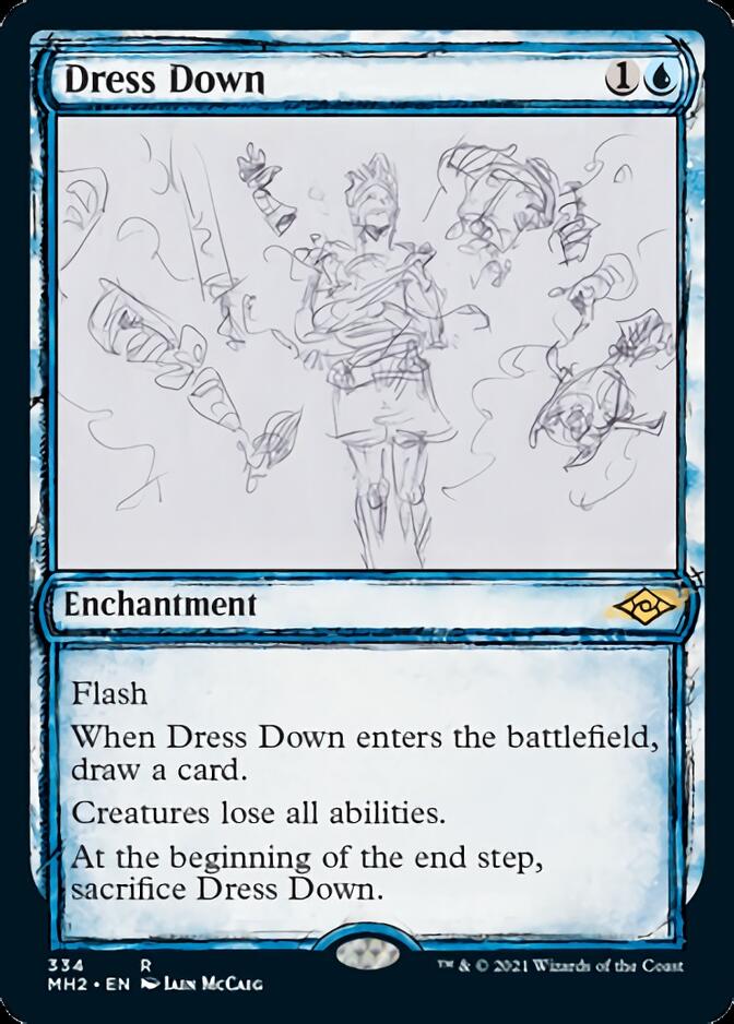 Dress Down (Sketch) [Modern Horizons 2] - The Mythic Store | 24h Order Processing