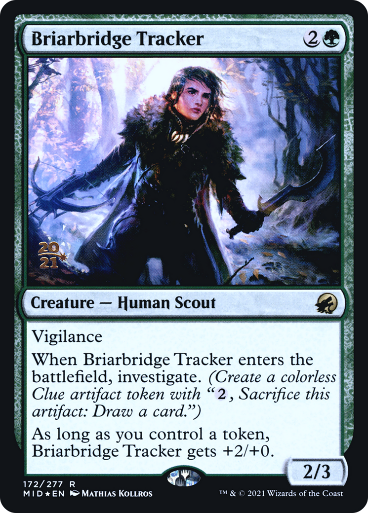 Briarbridge Tracker [Innistrad: Midnight Hunt Prerelease Promos] - The Mythic Store | 24h Order Processing