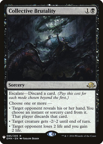 Collective Brutality [The List] - The Mythic Store | 24h Order Processing