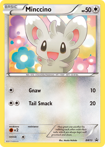 Minccino (BW13) [Black & White: Black Star Promos] - The Mythic Store | 24h Order Processing