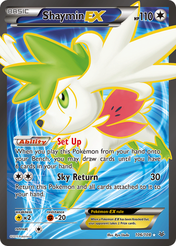 Shaymin EX (106/108) [XY: Roaring Skies] - The Mythic Store | 24h Order Processing