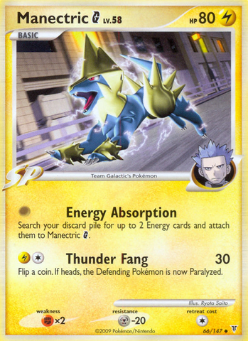Manectric G (66/147) [Platinum: Supreme Victors] - The Mythic Store | 24h Order Processing
