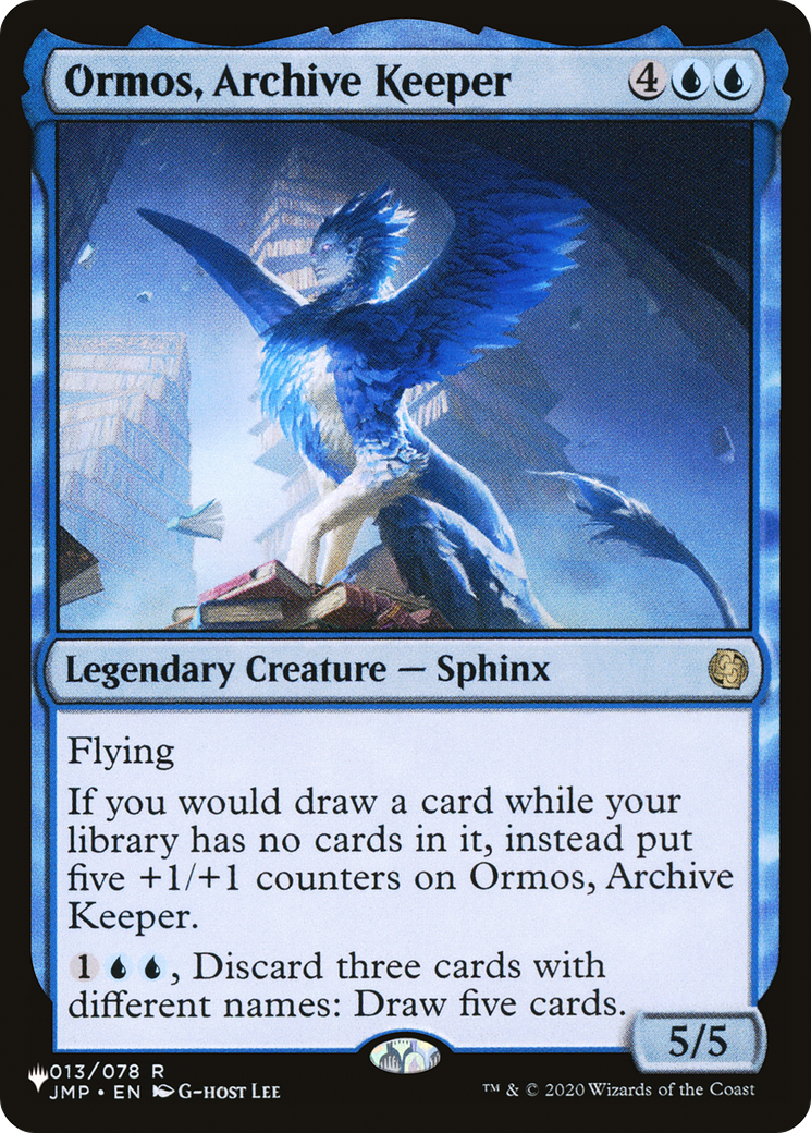 Ormos, Archive Keeper [The List] - The Mythic Store | 24h Order Processing