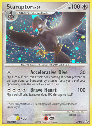 Staraptor (16/130) [Diamond & Pearl: Base Set] - The Mythic Store | 24h Order Processing