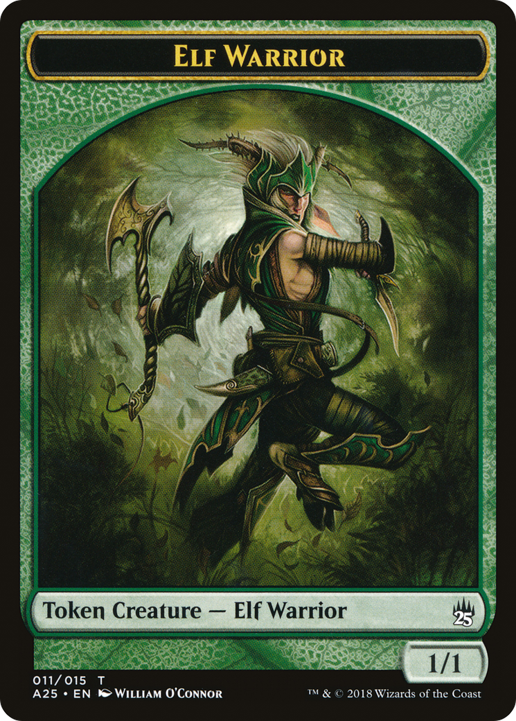 Elf Warrior Token [Masters 25 Tokens] - The Mythic Store | 24h Order Processing