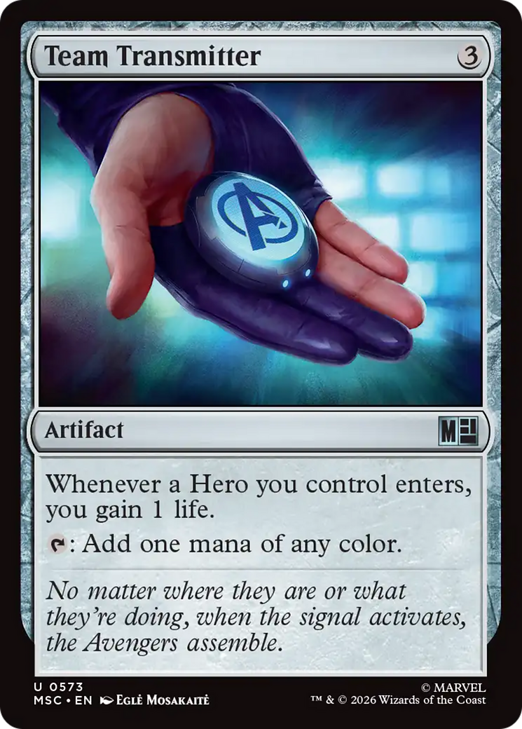 Team Transmitter [Marvel Super Heroes Commander] - The Mythic Store | 24h Order Processing