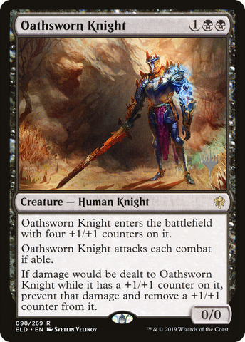 Oathsworn Knight (Promo Pack) [Throne of Eldraine Promos] - The Mythic Store | 24h Order Processing