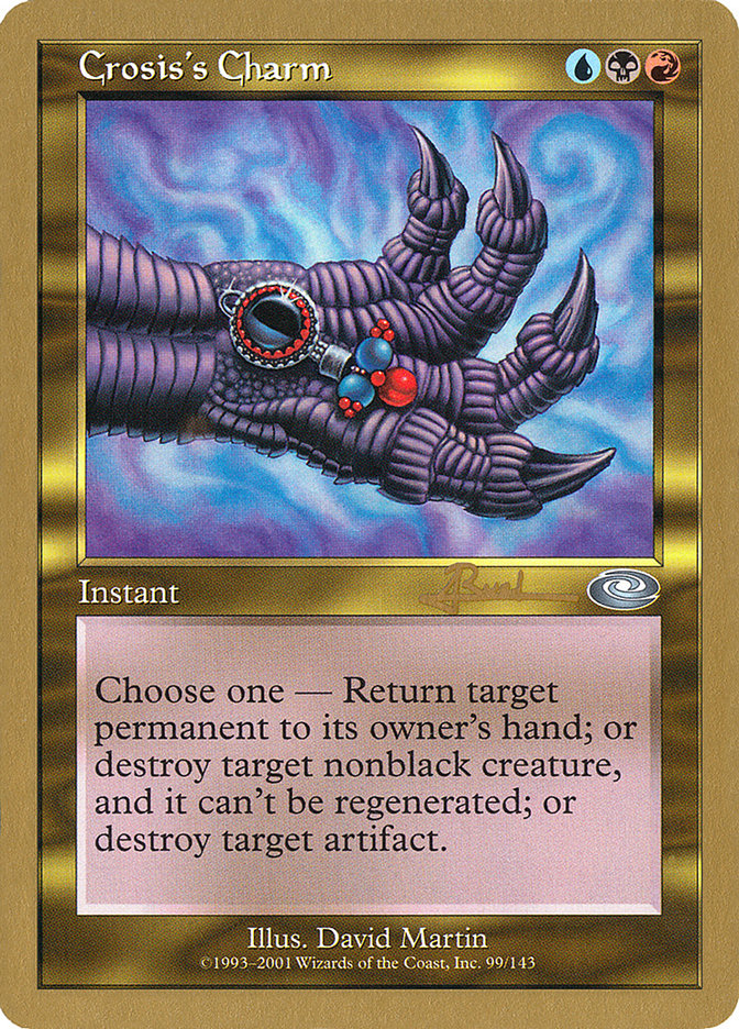 Crosis's Charm (Antoine Ruel) [World Championship Decks 2001] - The Mythic Store | 24h Order Processing