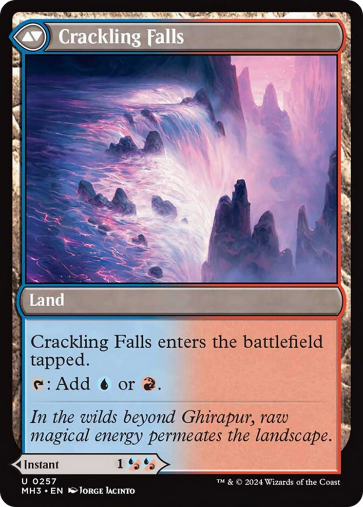 Rush of Inspiration // Crackling Falls [Modern Horizons 3] - The Mythic Store | 24h Order Processing