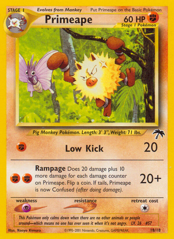 Primeape (18/18) [Southern Islands] - The Mythic Store | 24h Order Processing