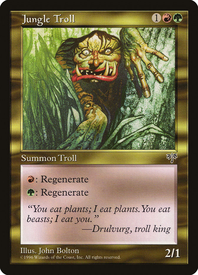Jungle Troll [Mirage] - The Mythic Store | 24h Order Processing