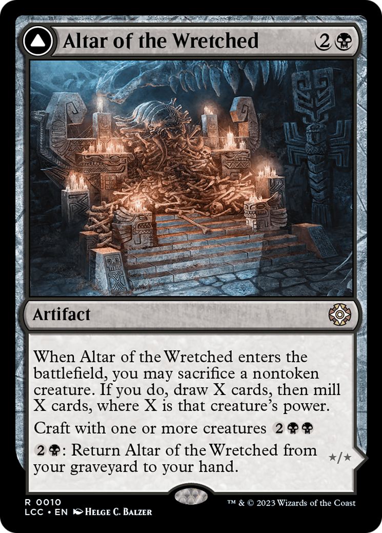 Altar of the Wretched // Wretched Bonemass [The Lost Caverns of Ixalan Commander] - The Mythic Store | 24h Order Processing