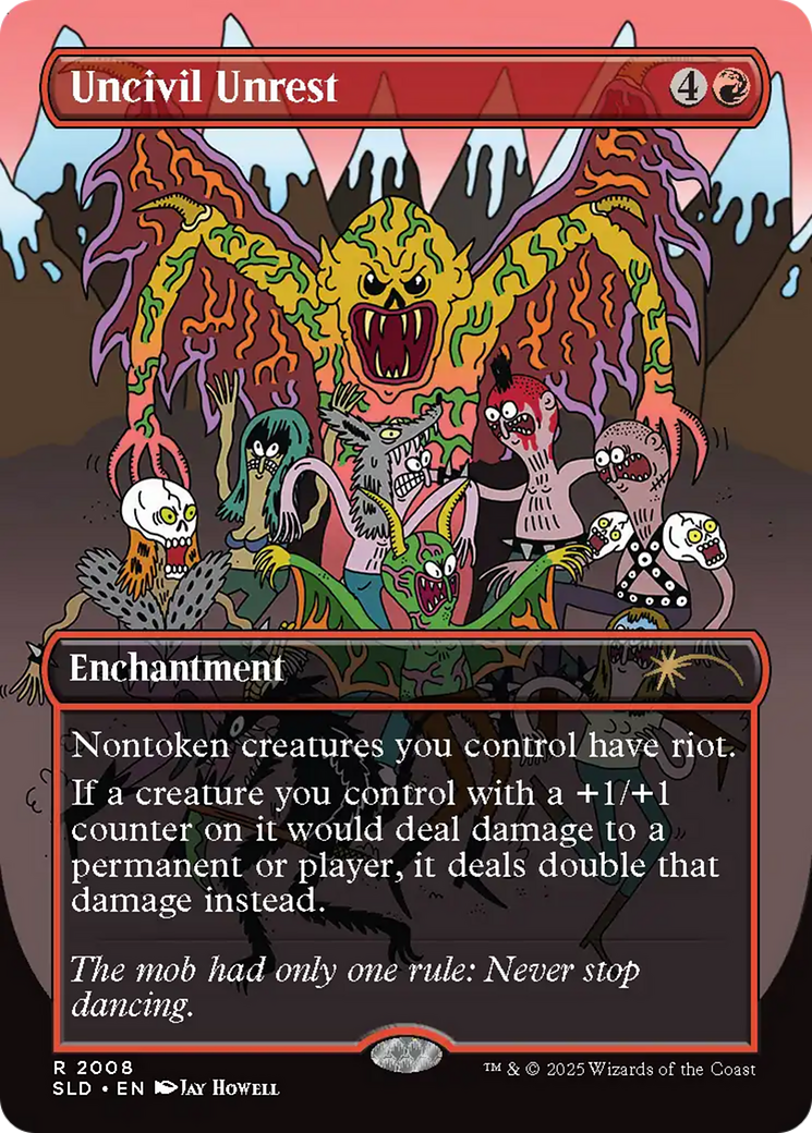 Uncivil Unrest (Rainbow Foil) [Secret Lair Drop Series] - The Mythic Store | 24h Order Processing