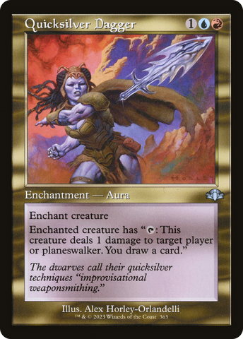 Quicksilver Dagger (Retro) [Dominaria Remastered] - The Mythic Store | 24h Order Processing