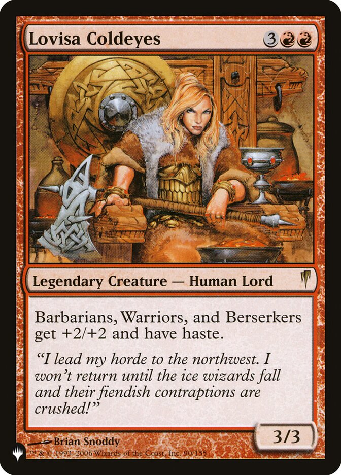 Lovisa Coldeyes [The List] - The Mythic Store | 24h Order Processing