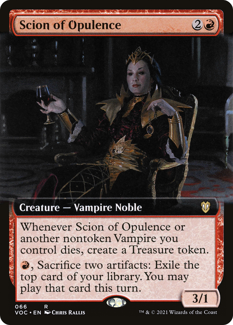 Scion of Opulence (Extended Art) [Innistrad: Crimson Vow Commander] - The Mythic Store | 24h Order Processing