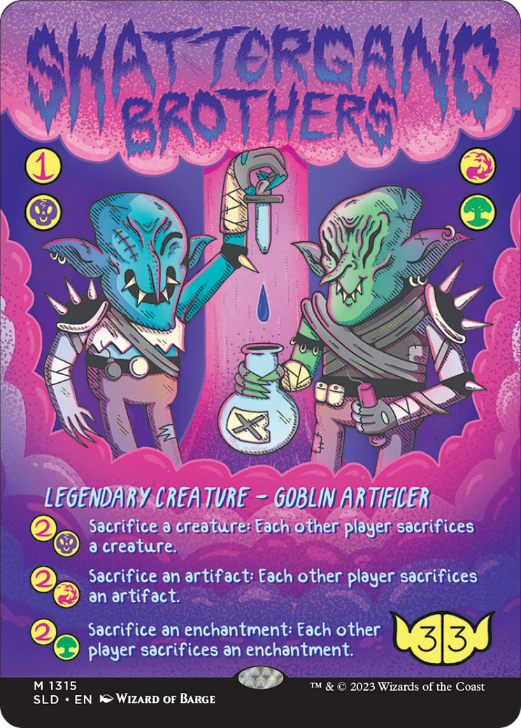 Shattergang Brothers (Rainbow Foil) [Secret Lair Drop Series] - The Mythic Store | 24h Order Processing