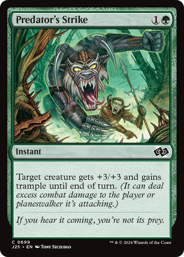 Predator's Strike [Foundations Jumpstart] - The Mythic Store | 24h Order Processing
