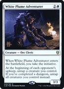 White Plume Adventurer [Commander Legends: Battle for Baldur's Gate Prerelease Promos] - The Mythic Store | 24h Order Processing