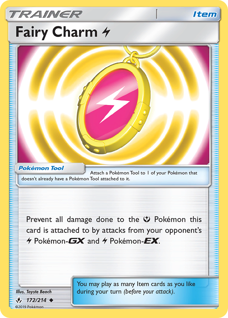 Fairy Charm Lightning (172/214) [Sun & Moon: Unbroken Bonds] - The Mythic Store | 24h Order Processing