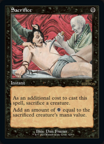 Sacrifice (Retro) [30th Anniversary Edition] - The Mythic Store | 24h Order Processing