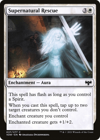 Supernatural Rescue [Innistrad: Crimson Vow] - The Mythic Store | 24h Order Processing