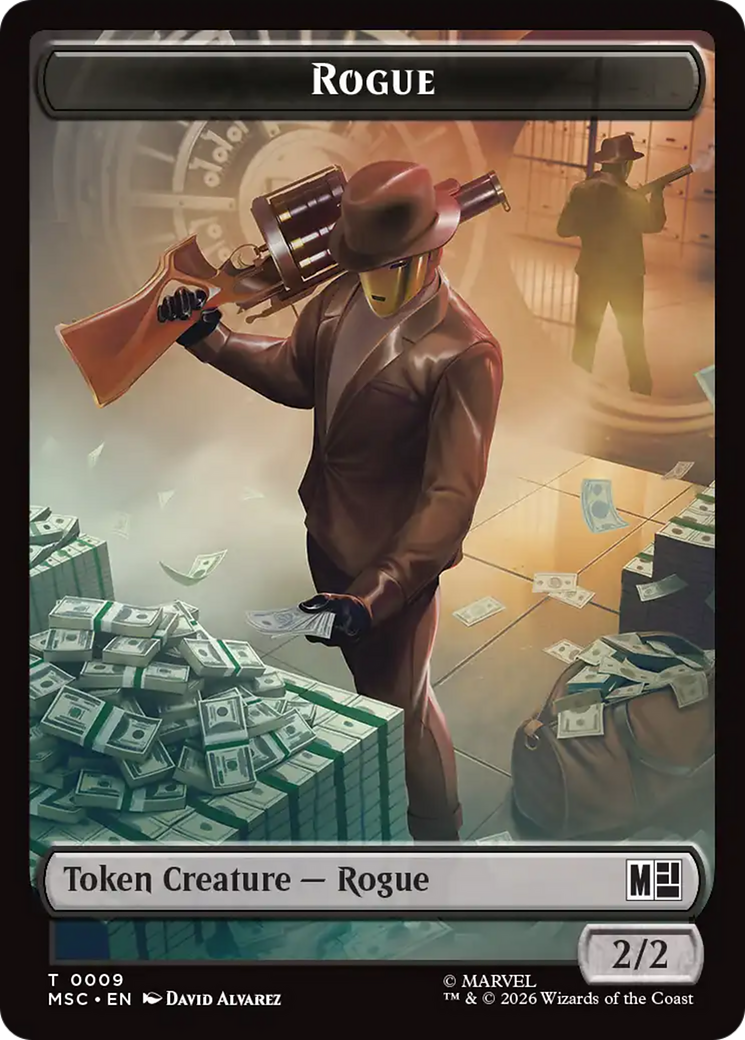 Copy // Rogue Double-Sided Token [Marvel Super Heroes Commander Tokens] - The Mythic Store | 24h Order Processing
