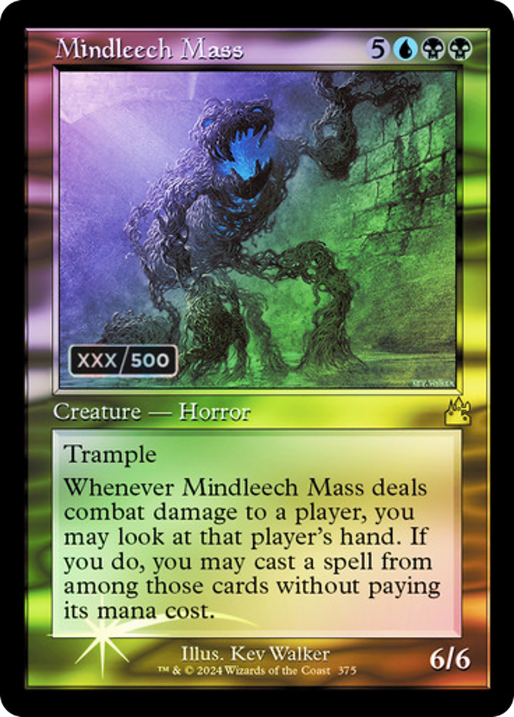 Mindleech Mass (Retro) (Serialized) [Ravnica Remastered] - The Mythic Store | 24h Order Processing
